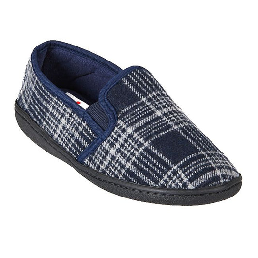 Flexi in house shoes for gentlemen (blue)