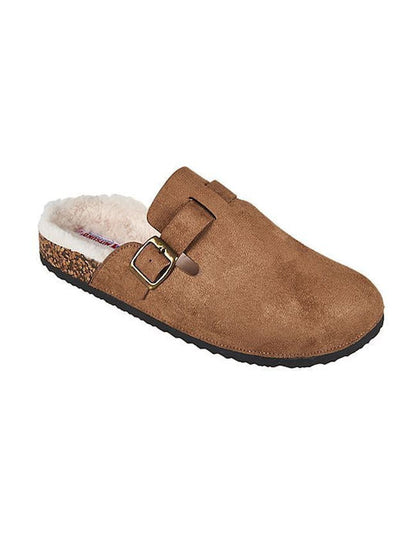 Wool lined winter slippers for gentlemen (beige)