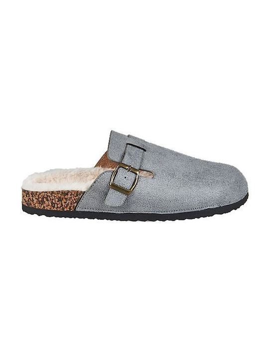 Wool lined winter slippers for gentlemen (beige)