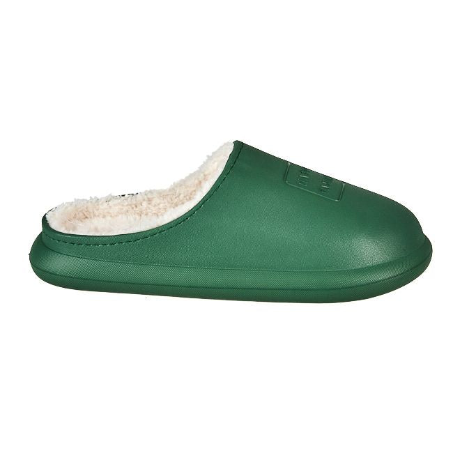 Happy family fleece lined and waterproof slippers for gentlemen (green)